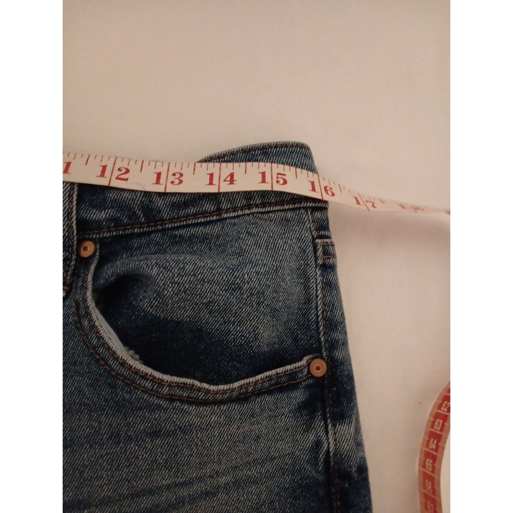 Celebrity Pink Women's Jeans Sz. 11/30 Straight Leg Faded Stretch Blue Denim - Picture 9 of 11